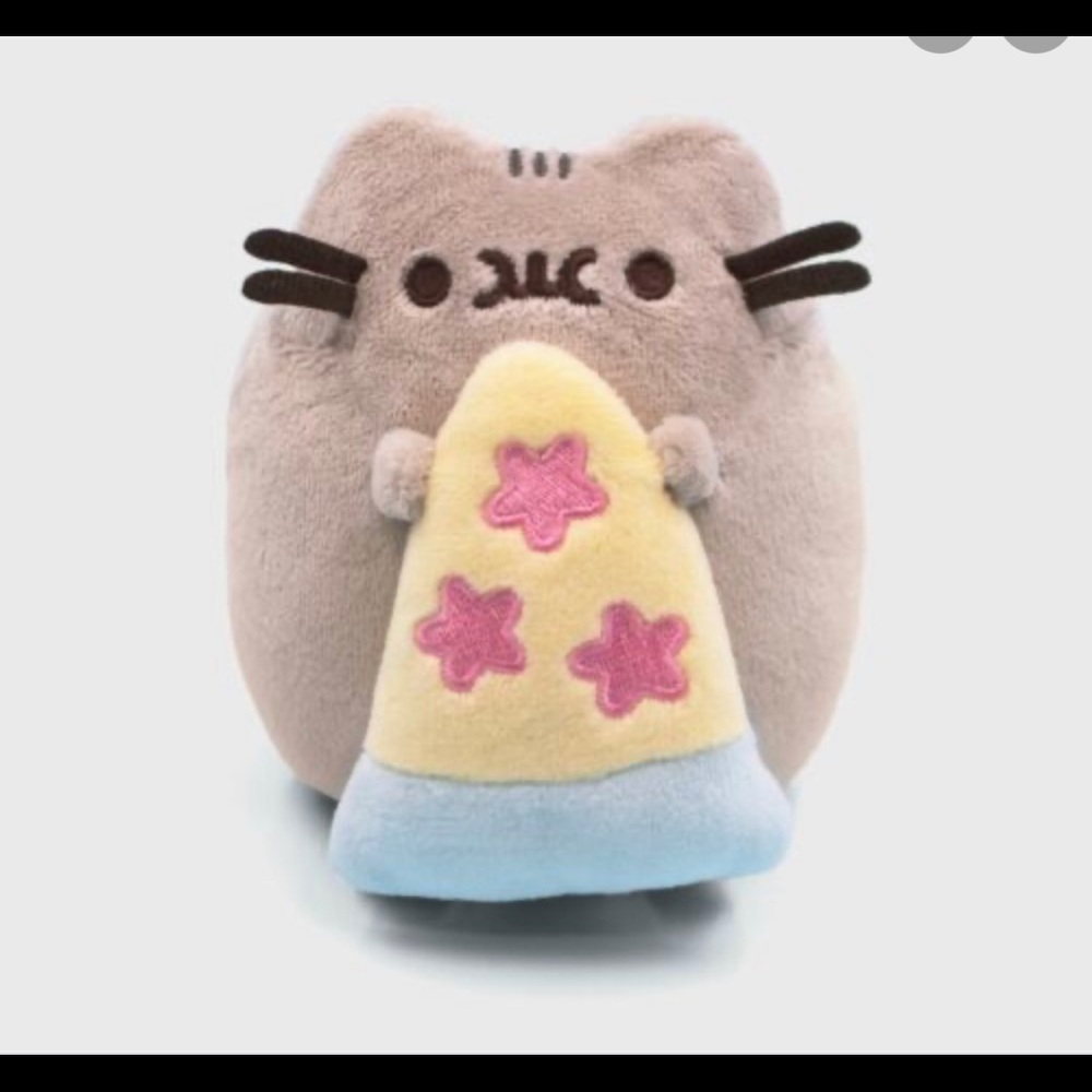 NEW IN BAG!!! 10th anniversary Pusheen pizza plush   Subscription box exclusive
